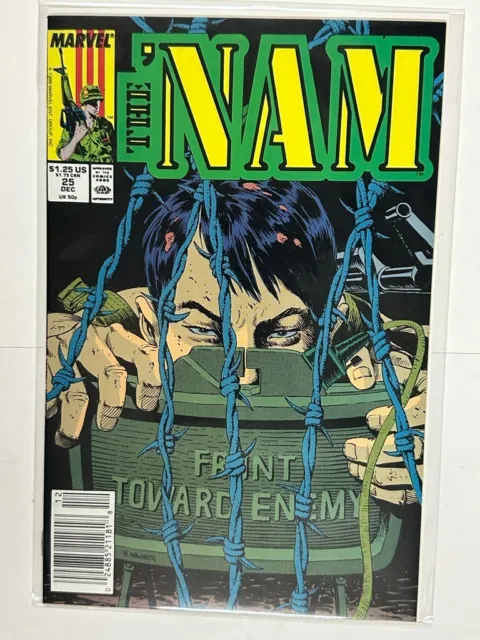 The 'Nam #25 Newsstand Variant  1988 Marvel Comics | Combined Shipping