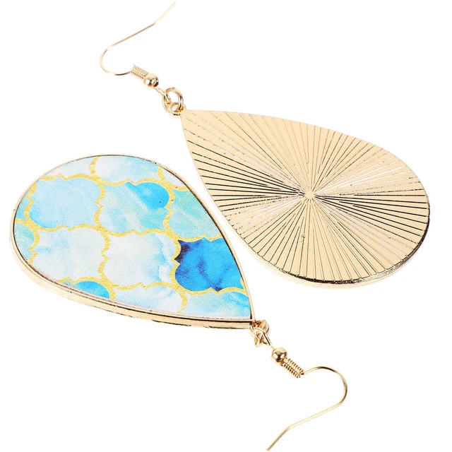 Boucles d'oreilles en larmes 1 paire Femmes Boucles d'oreilles à croche