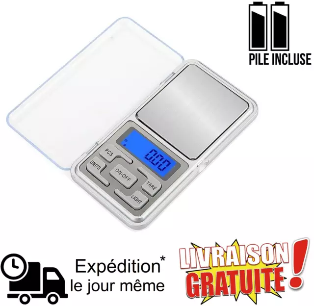 Balance Électronique de Précision LCD 0.01g à 200g Pèse Scale Bijoux Lettre