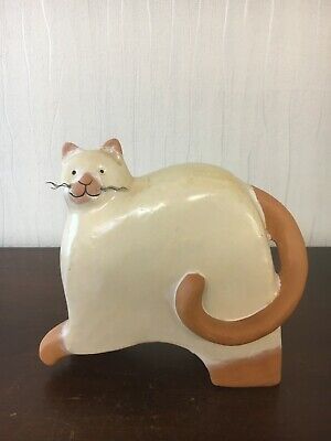 1 Chat En Terre Cuite Eur 65 00 Picclick Fr