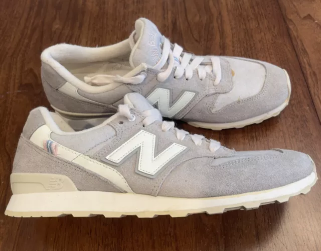 Size 9.5 - New Balance 696 x J.Crew Women’s Grey Gray