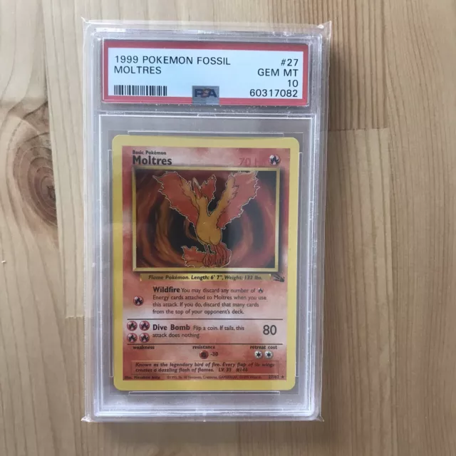 Pokémon (1999) Fossil Unlimited 3/62 Ditto Holo CGC 7 Near Mint