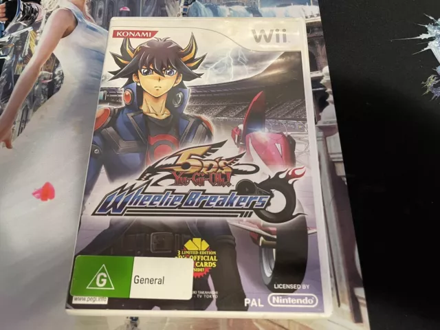 Yu-Gi-Oh 5D's Wheelie Breakers (Nintendo Wii, 2009) for sale online