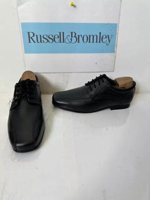RUSSELL BROMLEY Youth Black Leather School Casual Shoes Size UK 5 EU 38 45.00 PicClick UK