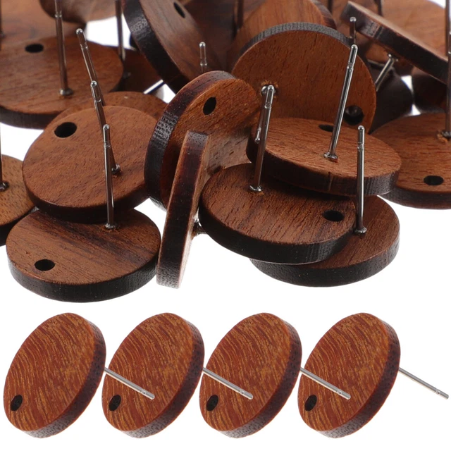 30 piezas Suministros para hacer pendientes de tachuelas Hazlo tú mismo Creación para hacer pendientes