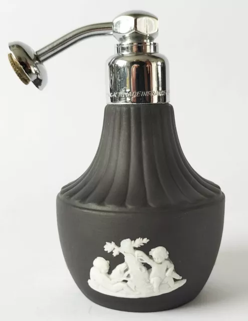 Wedgwood Nero Jasperware Profumo Bottiglia