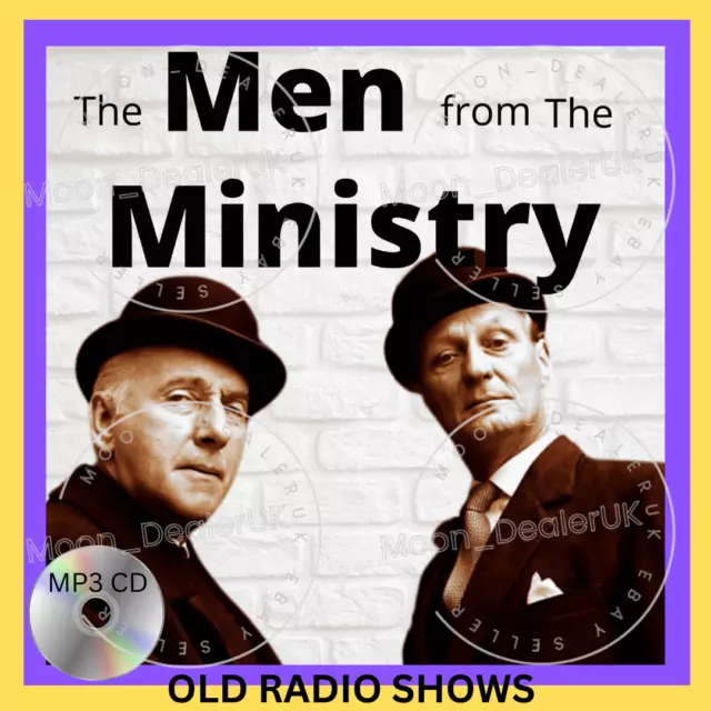 THE MEN FROM THE MINISTRY 126 EPISODES 2x CD OLD TIME RADIO SHOWS - *Premium*