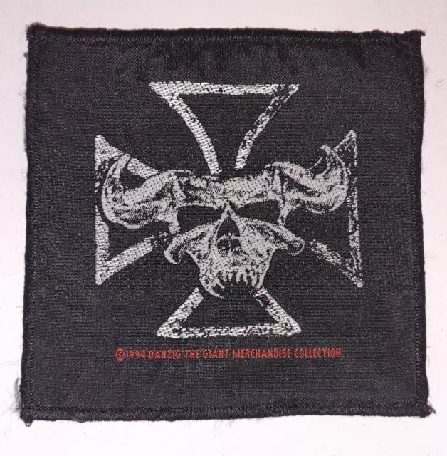 Danzig 1994 Patch Aufnäher ca. 10x10 cm Nr. 1992 Original Vintage Kutte