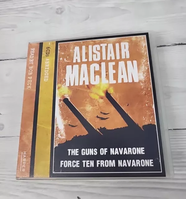 The Guns of Navarone / Force 10 From Navarone by Alistair Maclean CD. PB