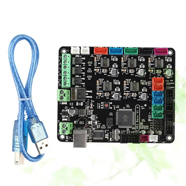 DollaKit Kit Contrôleur Imprimante 3D RAMPS 1.4 + Écran LCD 12864 - Compatible RepRap