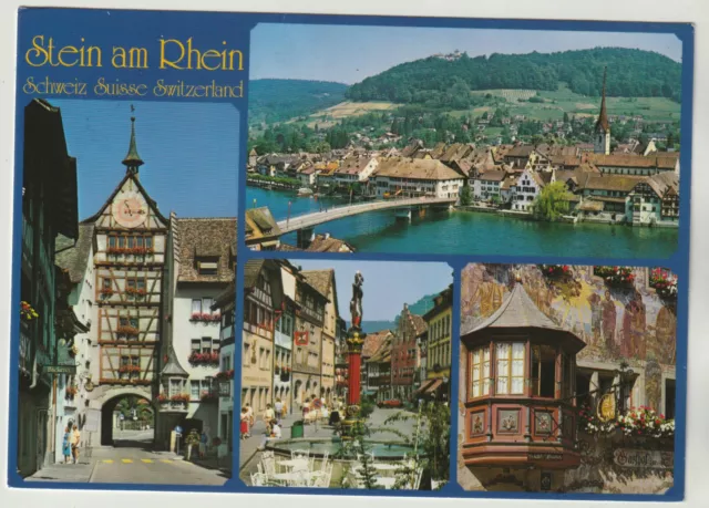 MBK Stein am Rhein Schweiz Suisse Switzerland. 1990 postalisch gelaufen. 2 Scans