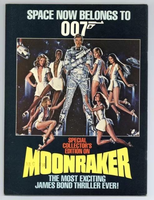MOONRAKER MAGAZINE (VF) James Bond Movie! Roger Moore! JAWS! 1979 ...