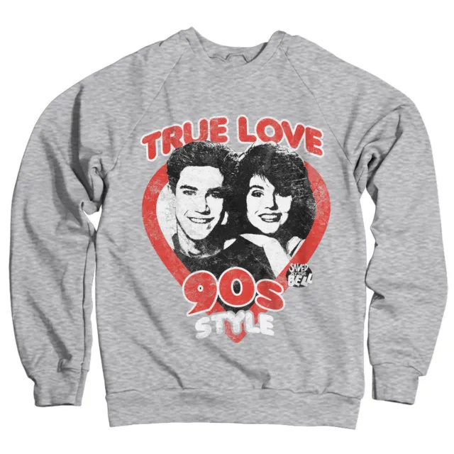 Officially Licensed Saved By The Bell - True Love 90´s Style Sweatshirt S-XXL