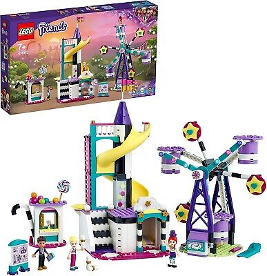 LEGO Friends La Grande Roue et Le Toboggan Magique Jouet de Parc d’Attraction FR
