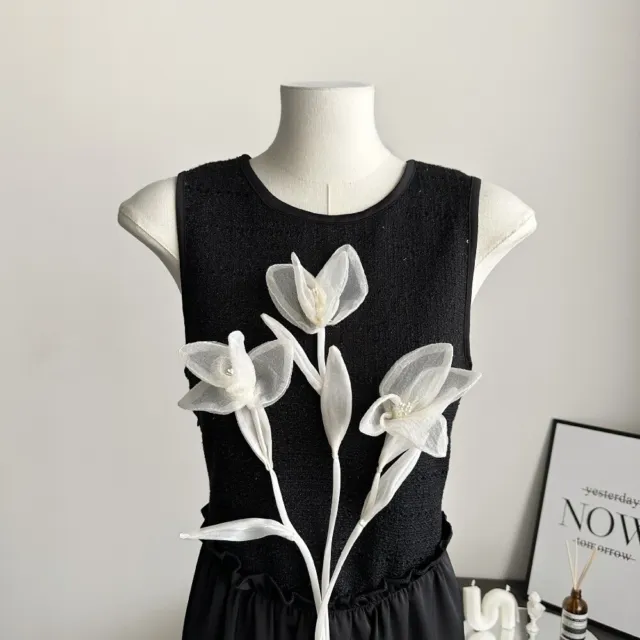 Flower Shape Solid Color Clothing Accessories