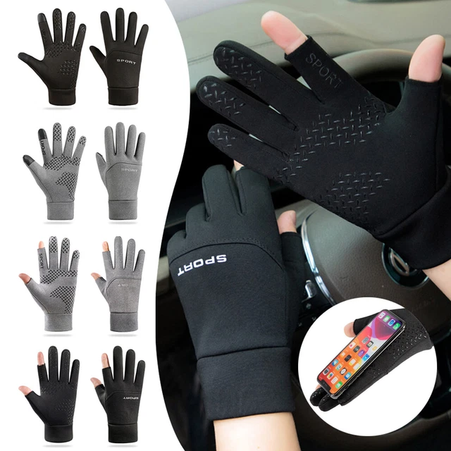 Guanti Invernali Touchscreen Antivento – Caldi E Termici Per Corsa E Ciclismo – Uomo E Donna, Antiscivolo