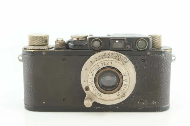 Leica II Schwarz Nickel mit Nickel Elmar 3,5 50 mm 89920