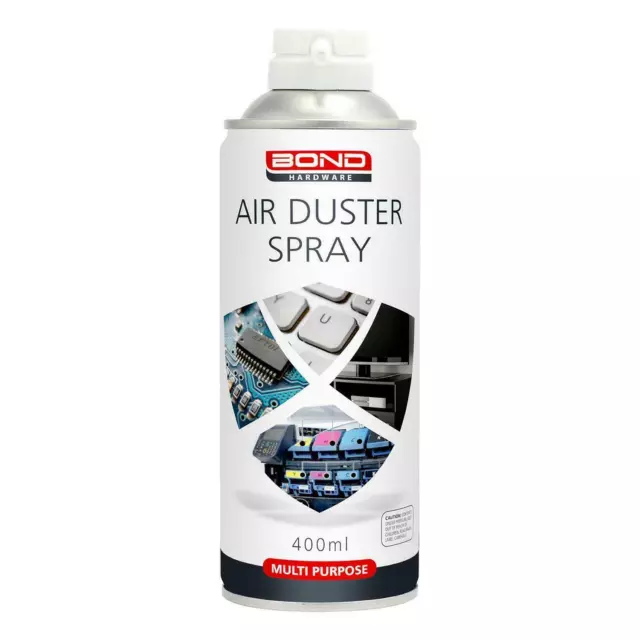 Multi-Purpose Compressed Air Duster Cleaner Spray Can Cans Canned 400ml