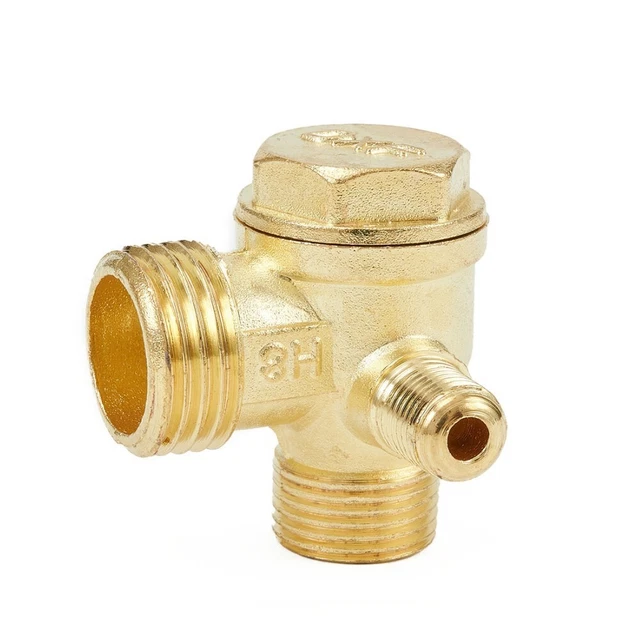 Connecteur De Valve Pour Compresseur à Air - Alliage De Zinc Résistant - 1 Pièce - Pour Raccordement Et étanchéité