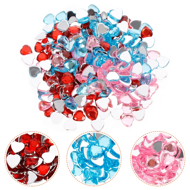 300 Pcs faux flatback diamond Ohrring-Cabochons Schmuck Machen Charme Flatback-S