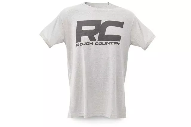Rough Country Rough Country T-Shirt | Logo | Grey | XL 84086XLG