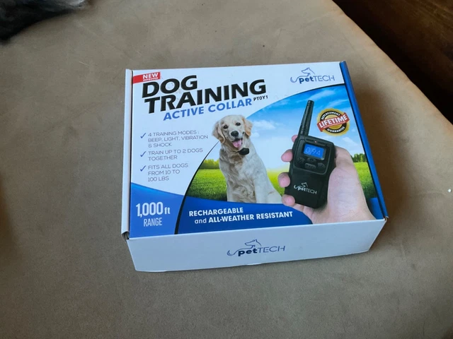 PETTECH DOG TRAINING Active Rechargeable Collar PT0Y1 Waterproof