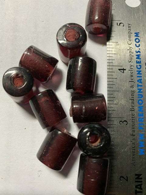 Large Hole Glass Beads for Macrame *** UPICK *** All Colors All Sizes 12
