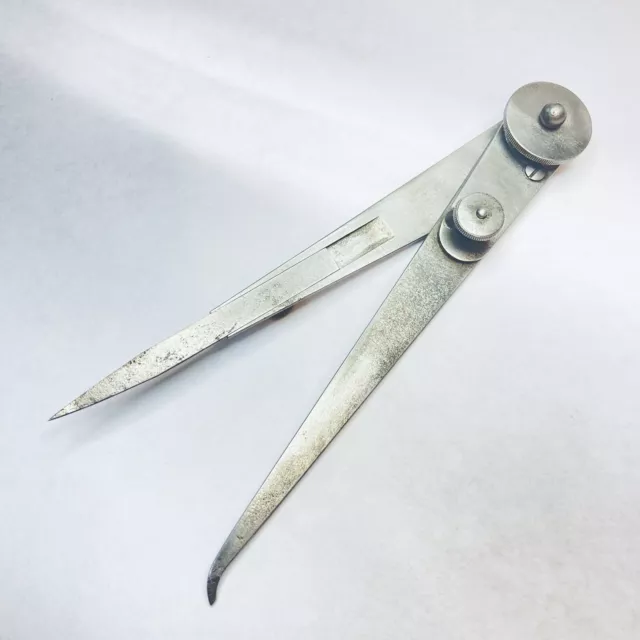 6" Lock Joint Hermaphrodite Caliper Adjustable Point Divider