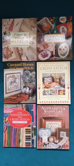 Cross Stitch Books - Various Titles - All offers considered