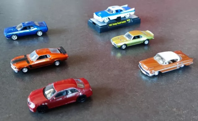 Lot De Voitures Miniatures Americaines