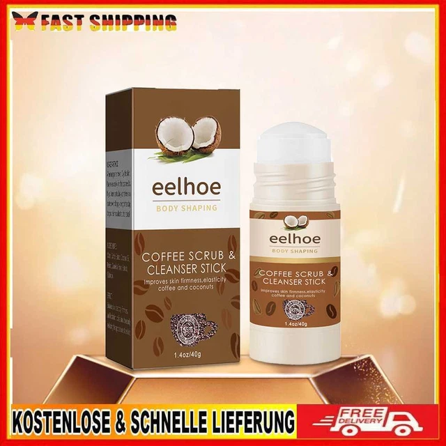 40g Coffee Scrub Cleaning Stick Safe Healthy Women Firming Stick for Beauty Care