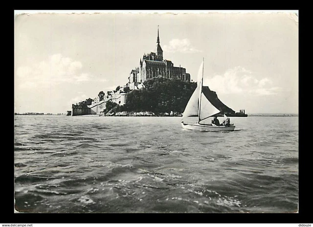 50 - LE Mont Saint Michel - Vue Générale - Côté Nord. Grande Marée ...