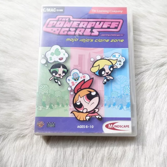 The Powerpuff Girls Mojo Jojo's Pet Project CD ROM Game 2001 E05