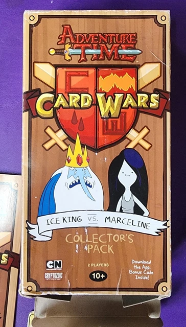 ADVENTURE TIME CARD Wars Ice King Vs. Marceline Collector's Pack ...