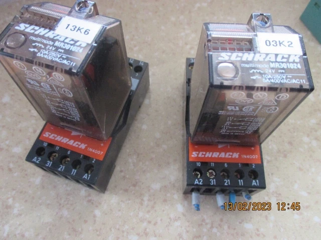 Schrack Relay Mr301024 / #G Q1B6 9609