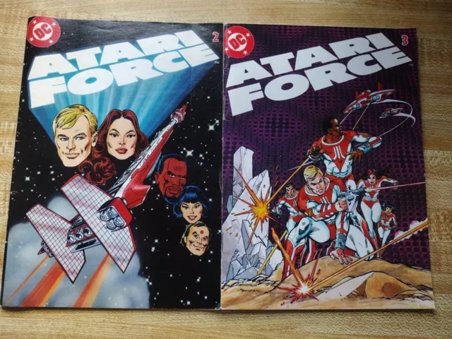 DC Atari Force #2 & 3 Mini-Comic 1982 DC Comics Inc.