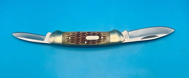 BUCK 389 Canoe Pocket Knife Stainless Steel Fishing Hunting Camping Collectible