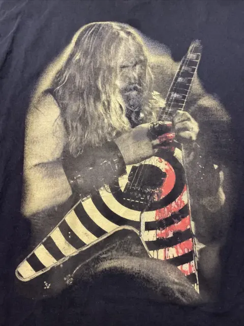 Guitar Blood Zakk Wylde Shirt Short Sleeve Men Black Unisex S-5XL