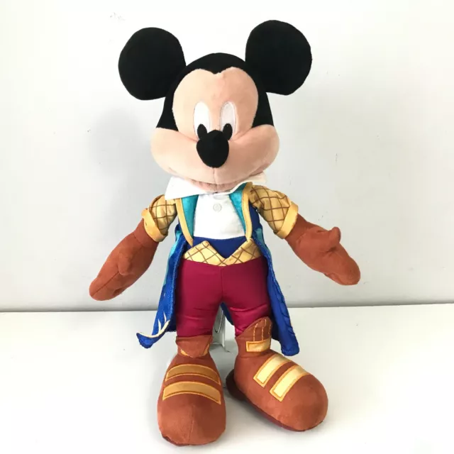 DISNEYLAND PARIS Mickey Mouse Plush 25th Anniversary Stuffed Toy 13" Limited Ed.