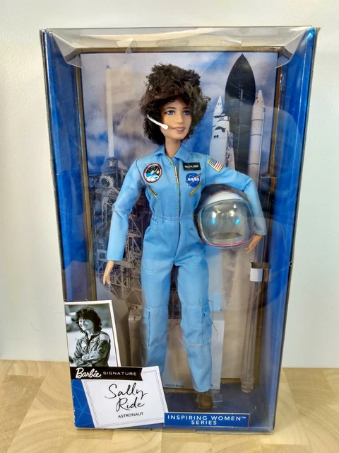 Barbie Signature Inspiring Women Series SALLY RIDE PhD Astronaut NASA Mattel NEW