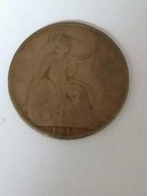 Great Britain BRONZE Coin - One Penny 1919-1920-1921