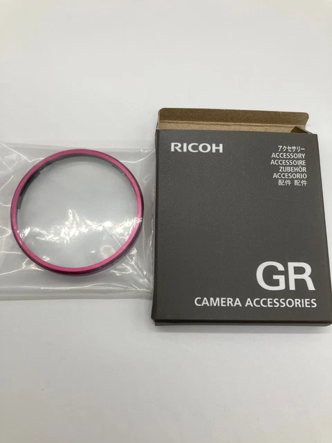Ring cap for RICOH GR IIIx GN-2 Purple Limited Edition Accessories NEW JP