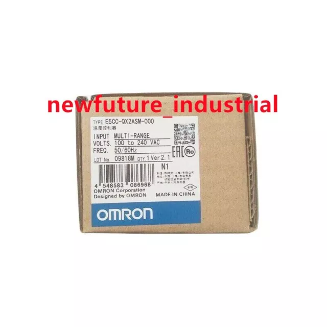 Genuine Omron E5CC-QX2ASM-000 Temperature Controller E5CC-QX2ASM-000 New In Box