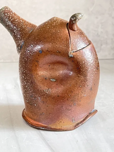 vintage studio pottery teapot