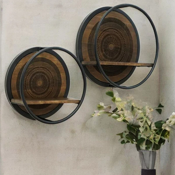 Chat En Bois Géométrique - Déco Murale - Idée Cadeau Anniversaire Noel - Décoration