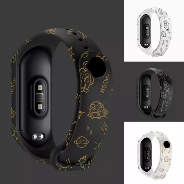 Pour Xiaomi Mi Band 5/6 Smart Soft Print Wristband Bracelet Watch Straps €