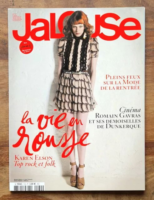 Jalouse Magazine N°132, Juin 2010, La Vie En Rouge, Karen Elson Top Rock Et Folk