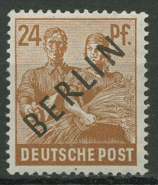 Berlin 1948 Schwarzaufdruck 9 postfrisch geprüft