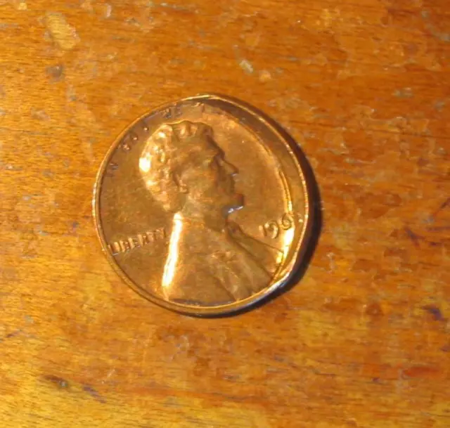 1968 Lincon Cent Mint Error Coin