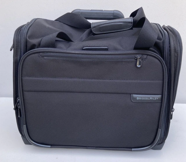 Briggs and Riley Baseline Rolling cabin Bag, Black 2-Wheel Carry On